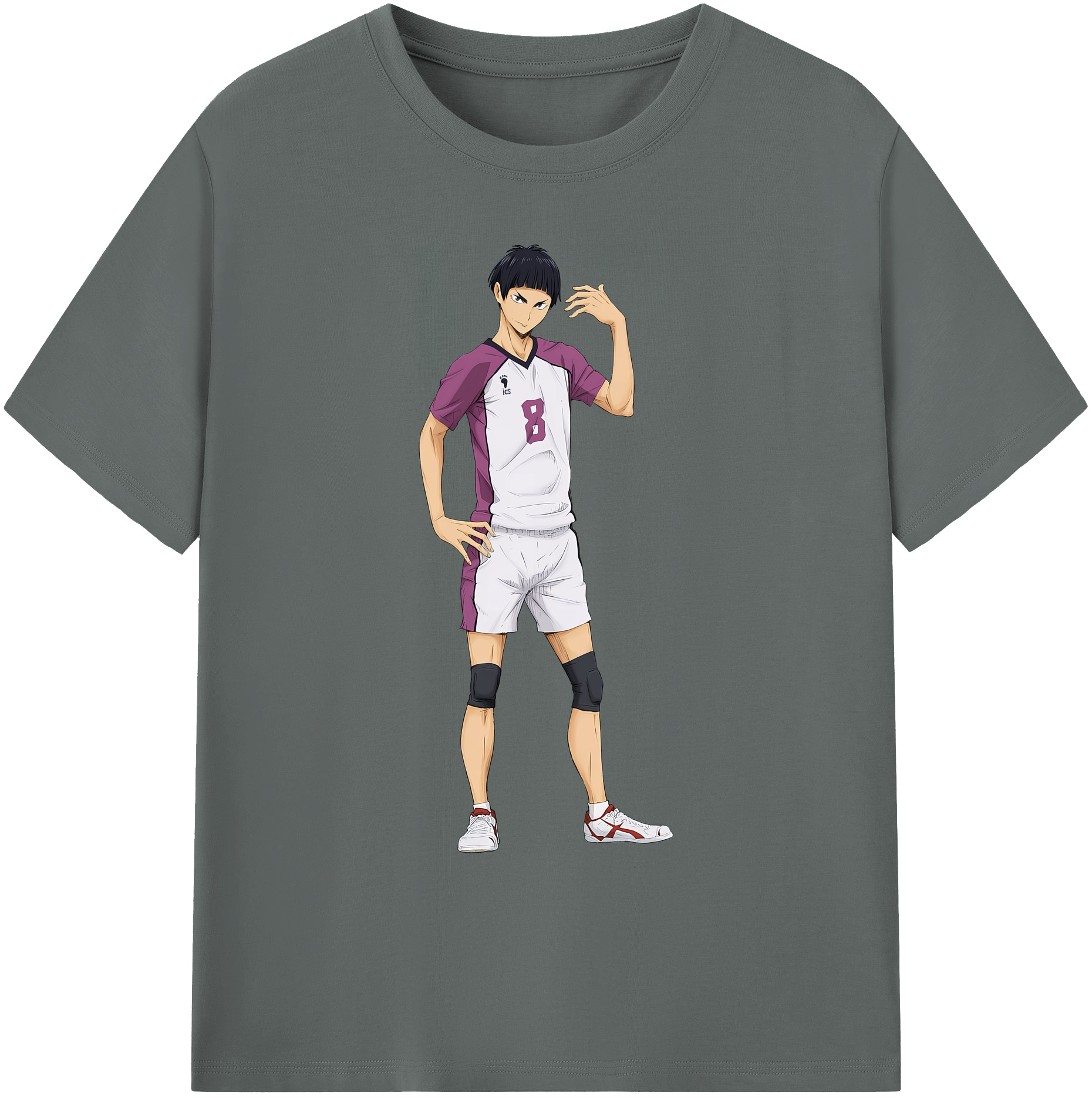 （画像用） ハイキュー!! Haikyu!! 綿100％ メンズ半袖Tシャツ｜肌触りやわらか＆通気性